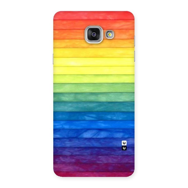 Rainbow Colors Stripes Back Case for Galaxy A7 2016