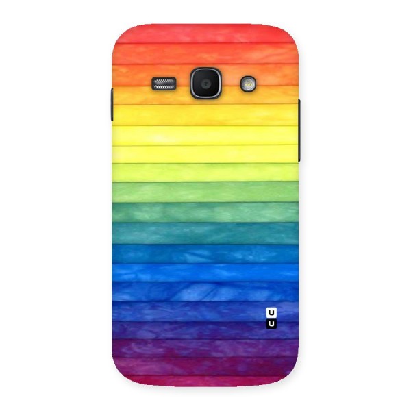 Rainbow Colors Stripes Back Case for Galaxy Ace 3