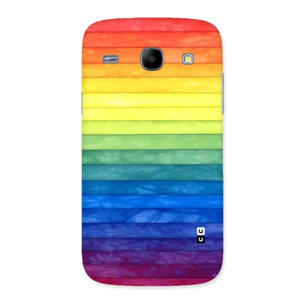 Rainbow Colors Stripes Back Case for Galaxy Core