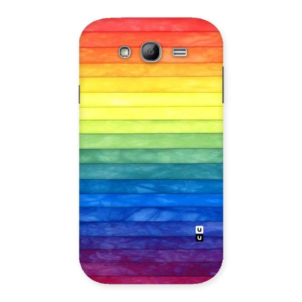 Rainbow Colors Stripes Back Case for Galaxy Grand