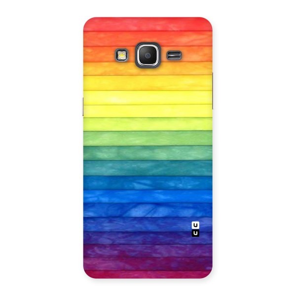 Rainbow Colors Stripes Back Case for Galaxy Grand Prime