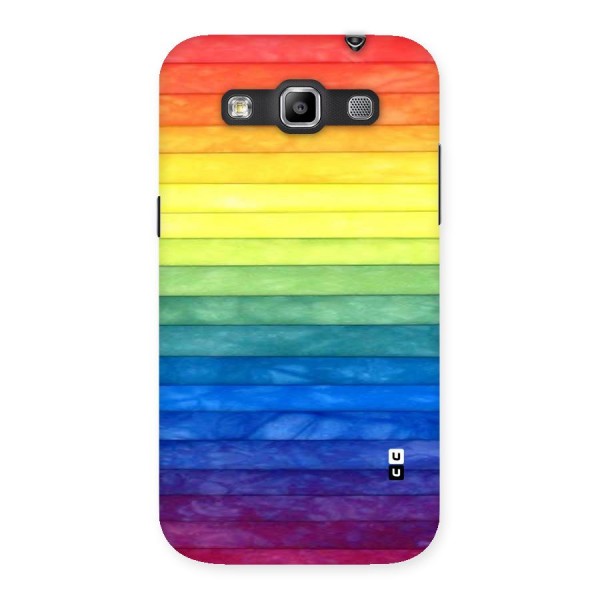 Rainbow Colors Stripes Back Case for Galaxy Grand Quattro