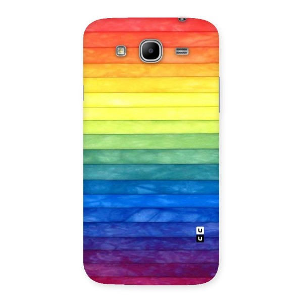 Rainbow Colors Stripes Back Case for Galaxy Mega 5.8