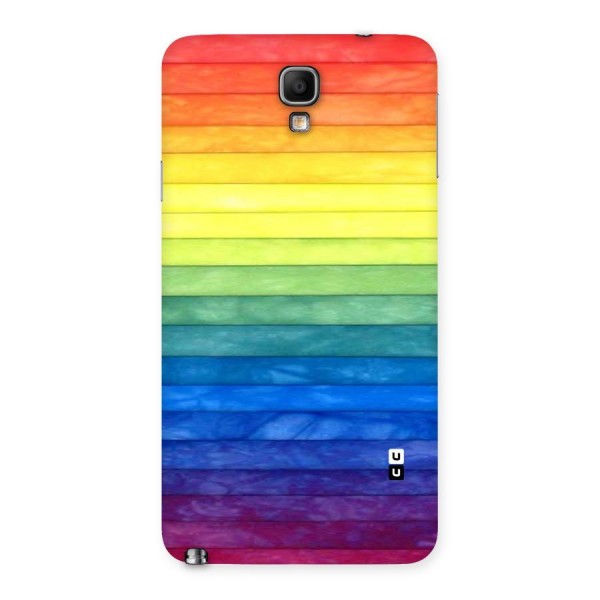 Rainbow Colors Stripes Back Case for Galaxy Note 3 Neo