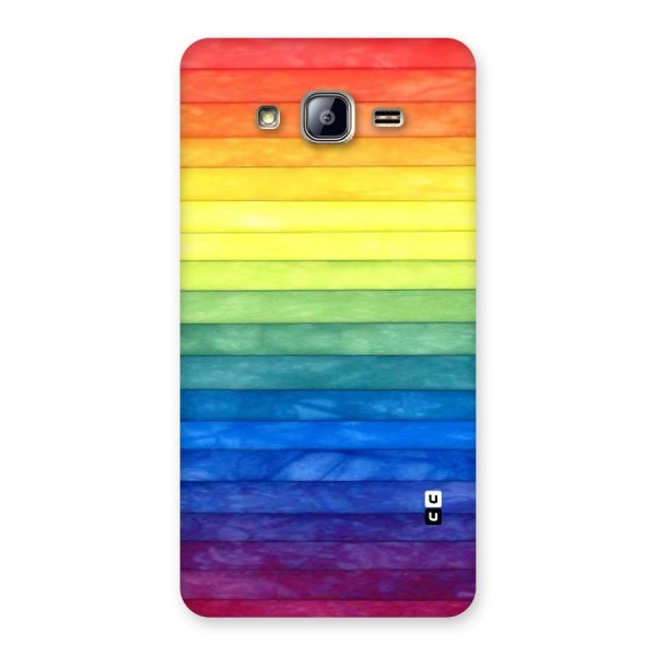 Rainbow Colors Stripes Back Case for Galaxy On5