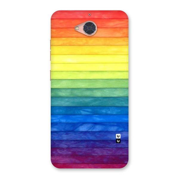 Rainbow Colors Stripes Back Case for Gionee S6 Pro