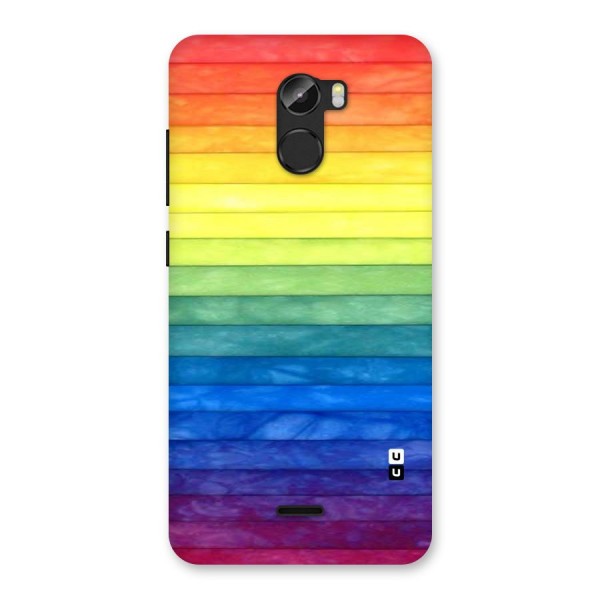 Rainbow Colors Stripes Back Case for Gionee X1