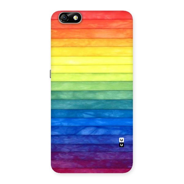 Rainbow Colors Stripes Back Case for Honor 4X
