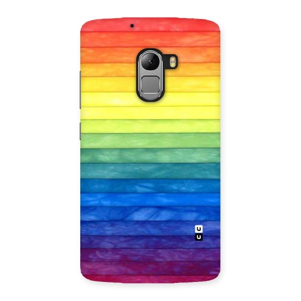 Rainbow Colors Stripes Back Case for Lenovo K4 Note