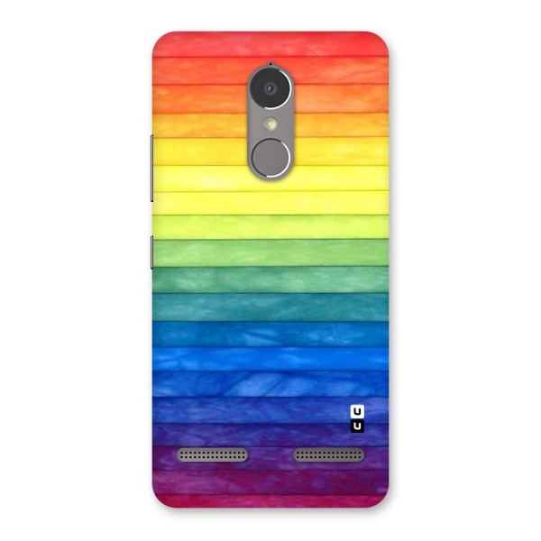 Rainbow Colors Stripes Back Case for Lenovo K6