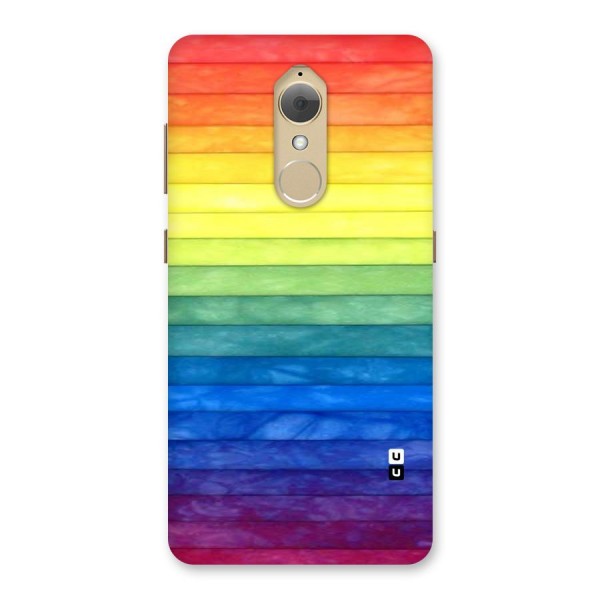 Rainbow Colors Stripes Back Case for Lenovo K8