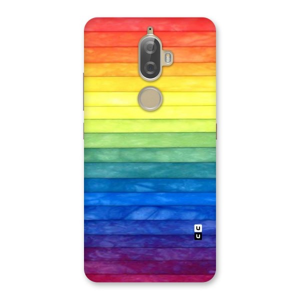 Rainbow Colors Stripes Back Case for Lenovo K8 Plus
