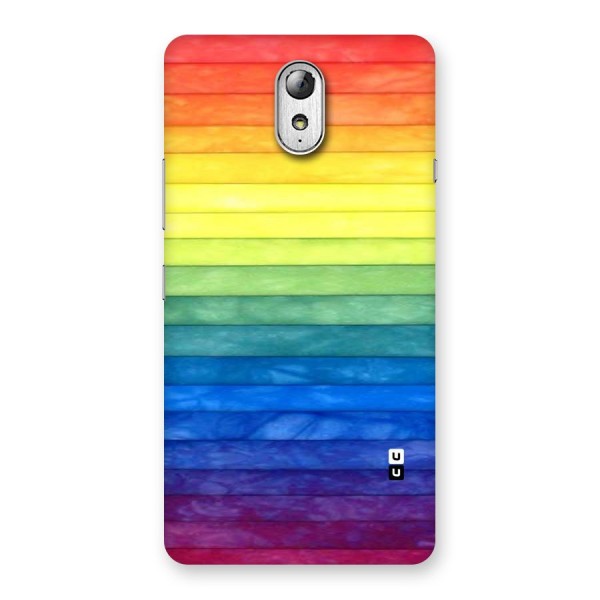 Rainbow Colors Stripes Back Case for Lenovo Vibe P1M