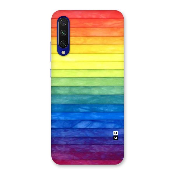 Rainbow Colors Stripes Back Case for Mi A3
