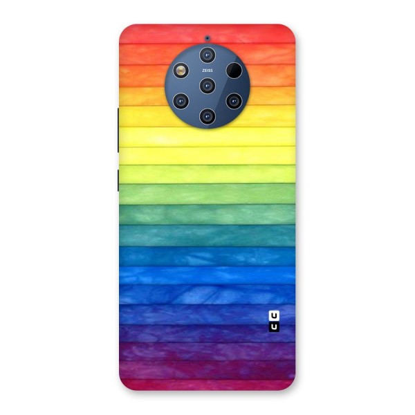 Rainbow Colors Stripes Back Case for Nokia 9 PureView