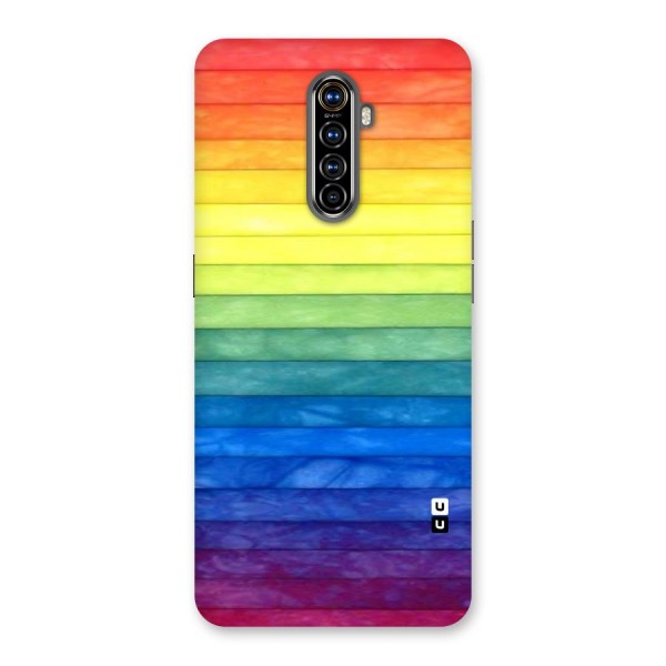 Rainbow Colors Stripes Back Case for Realme X2 Pro