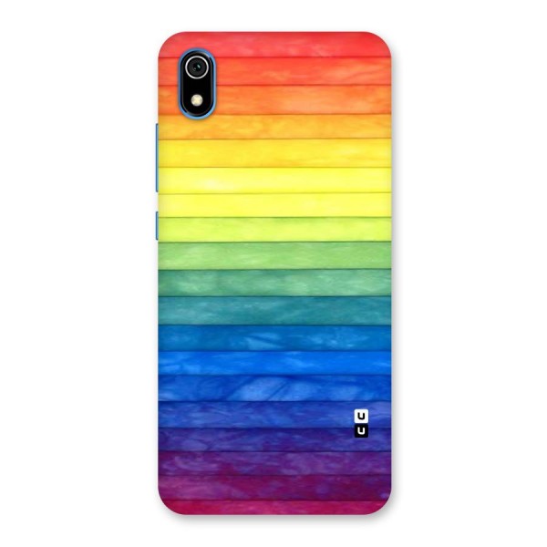 Rainbow Colors Stripes Back Case for Redmi 7A