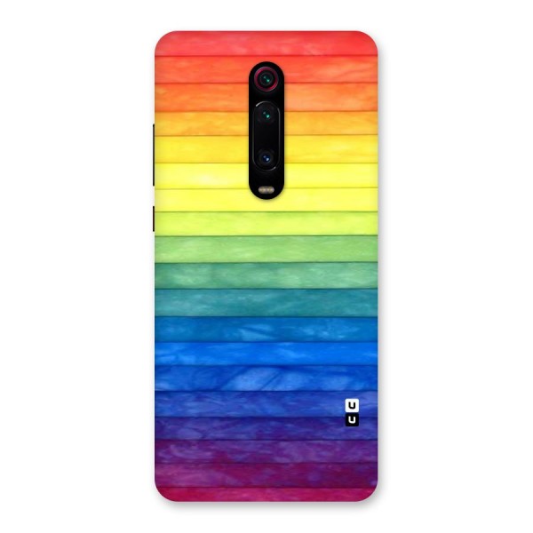 Rainbow Colors Stripes Back Case for Redmi K20 Pro