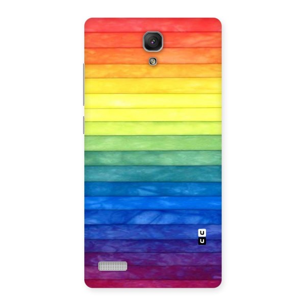 Rainbow Colors Stripes Back Case for Redmi Note
