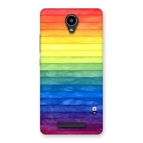 Rainbow Colors Stripes Back Case for Redmi Note 2