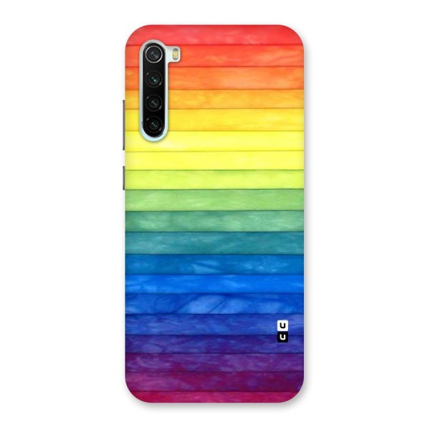 Rainbow Colors Stripes Back Case for Redmi Note 8