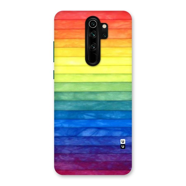 Rainbow Colors Stripes Back Case for Redmi Note 8 Pro