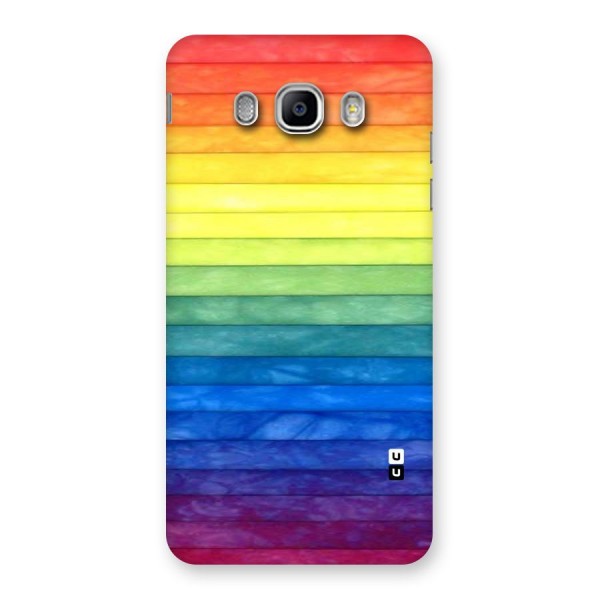 Rainbow Colors Stripes Back Case for Samsung Galaxy J5 2016