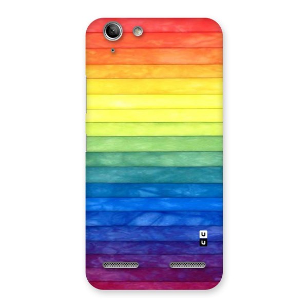 Rainbow Colors Stripes Back Case for Vibe K5