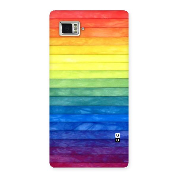 Rainbow Colors Stripes Back Case for Vibe Z2 Pro K920