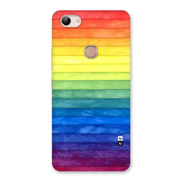 Rainbow Colors Stripes Back Case for Vivo Y83