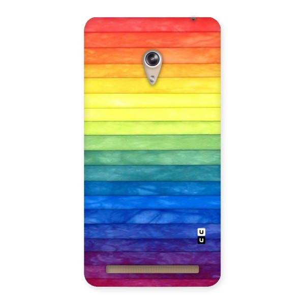 Rainbow Colors Stripes Back Case for Zenfone 6