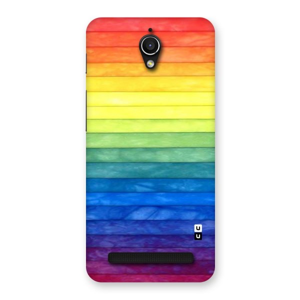 Rainbow Colors Stripes Back Case for Zenfone Go