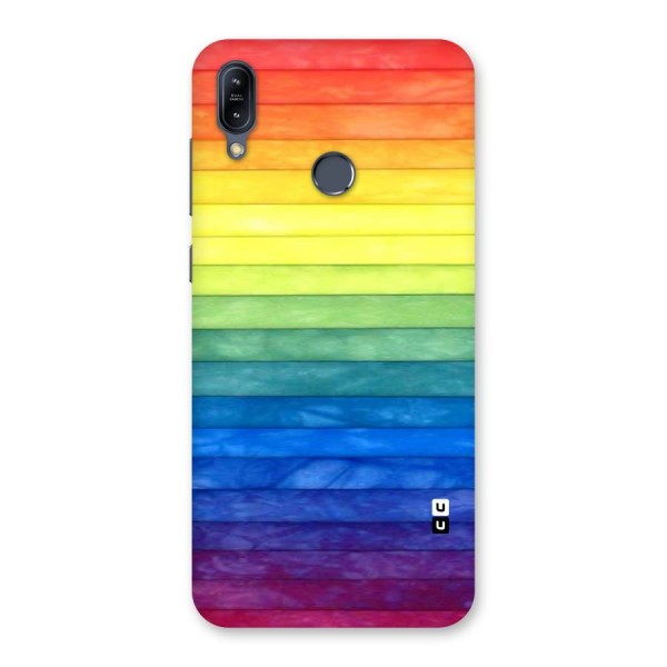 Rainbow Colors Stripes Back Case for Zenfone Max M2