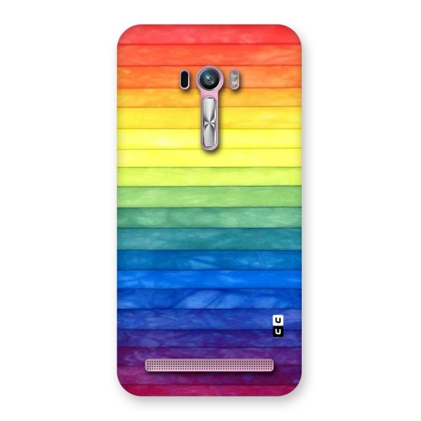 Rainbow Colors Stripes Back Case for Zenfone Selfie