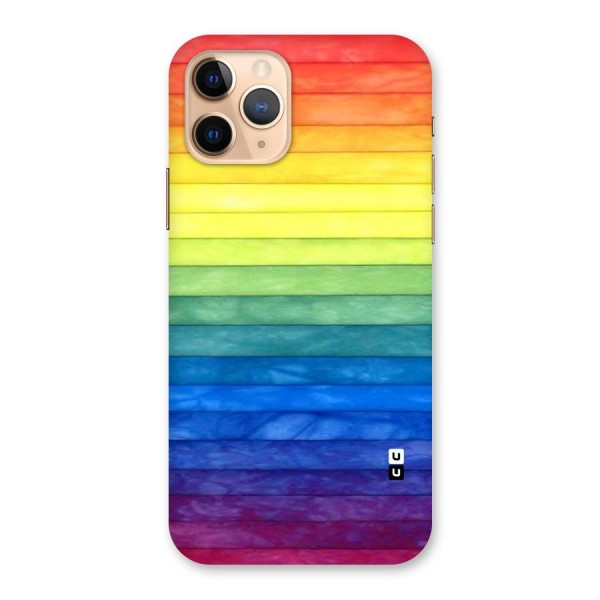 Rainbow Colors Stripes Back Case for iPhone 11 Pro