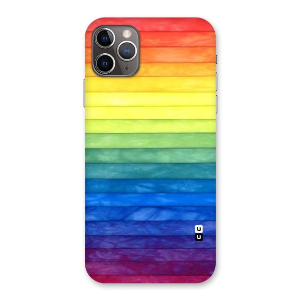 Rainbow Colors Stripes Back Case for iPhone 11 Pro Max