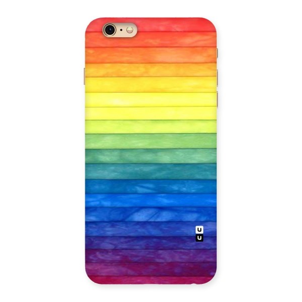 Rainbow Colors Stripes Back Case for iPhone 6 Plus 6S Plus