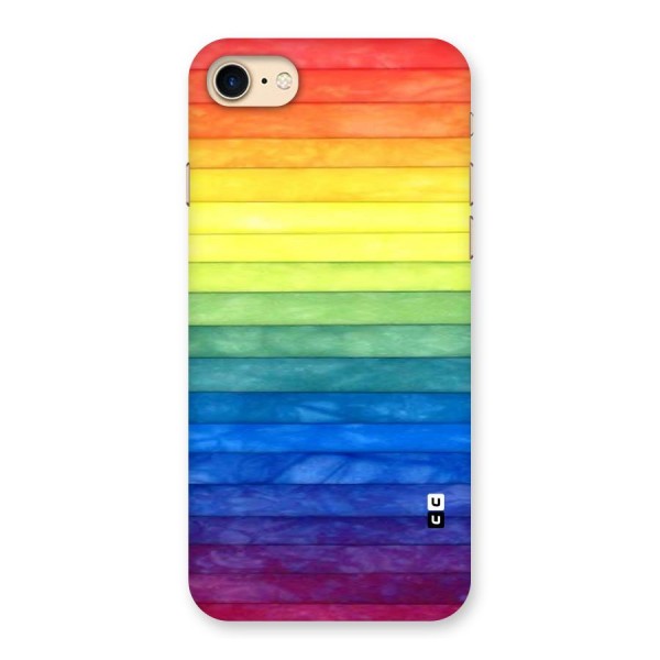 Rainbow Colors Stripes Back Case for iPhone 7
