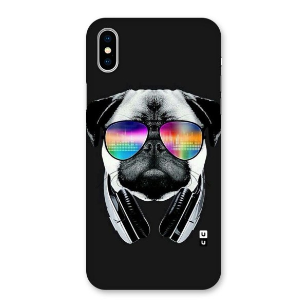 Rainbow Dog Swag Back Case for iPhone X