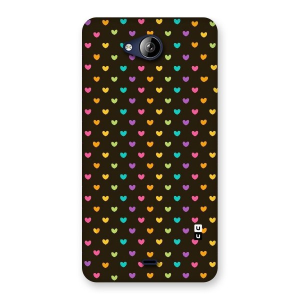 Rainbow Hearts Back Case for Canvas Play Q355