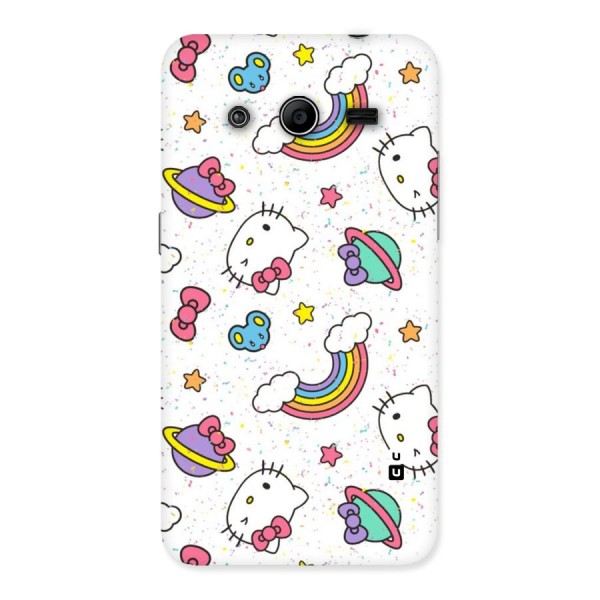 Rainbow Kit Tee Back Case for Galaxy Core 2