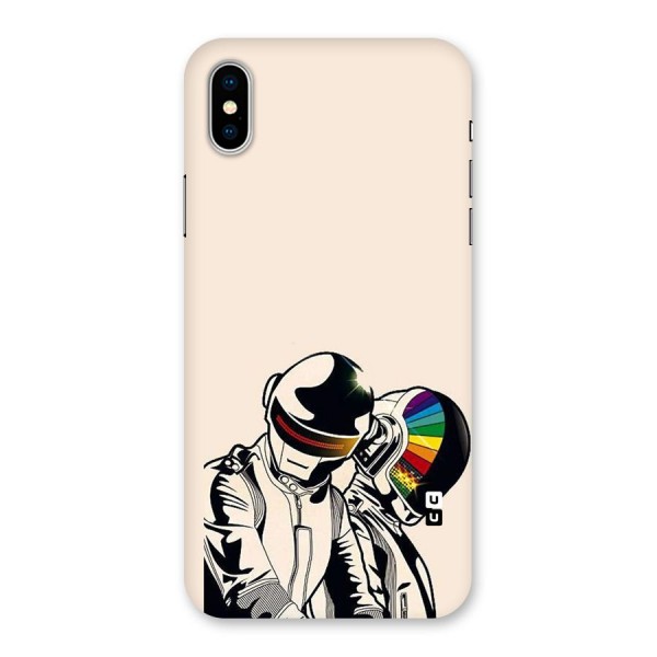 Rainbow Radio Back Case for iPhone XS