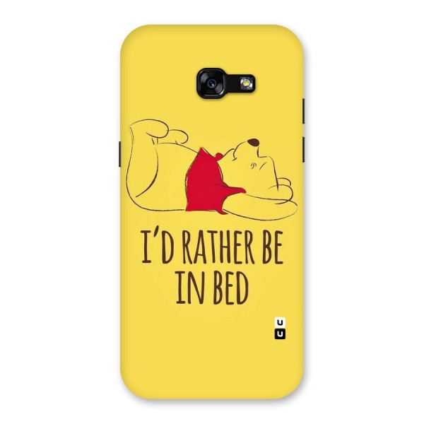 Rather Be In Bed Back Case for Galaxy A5 2017