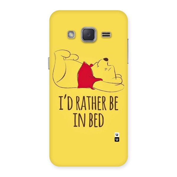 Rather Be In Bed Back Case for Galaxy J2