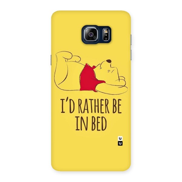 Rather Be In Bed Back Case for Galaxy Note 5