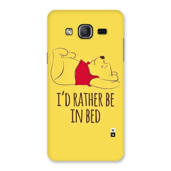 Rather Be In Bed Back Case for Galaxy On7 Pro