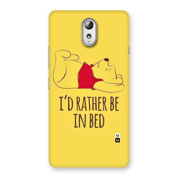 Rather Be In Bed Back Case for Lenovo Vibe P1M