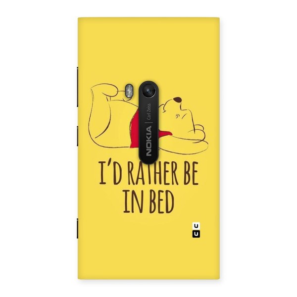 Rather Be In Bed Back Case for Lumia 920