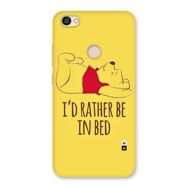 Rather Be In Bed Back Case for Redmi Y1 2017