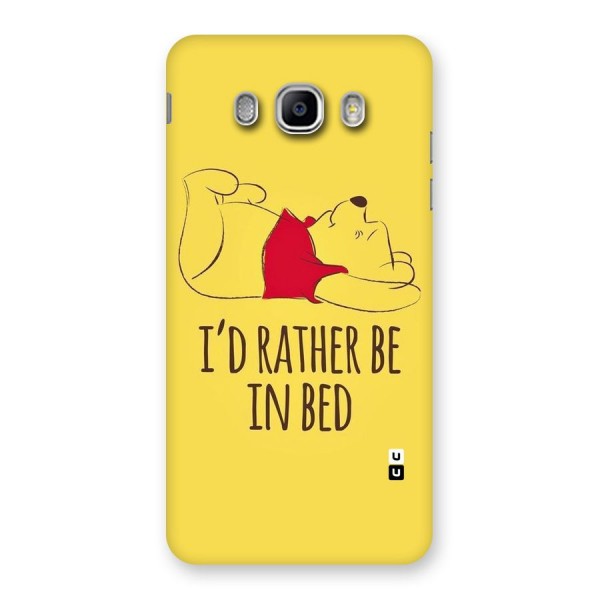 Rather Be In Bed Back Case for Samsung Galaxy J5 2016